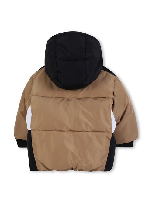 Piumino con cappuccio HUGO BOSS | J52477BISCOTTO
